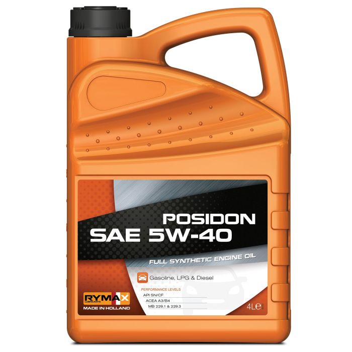 Моторное масло RYMAX Posidon 5W-40, 4л. Фото