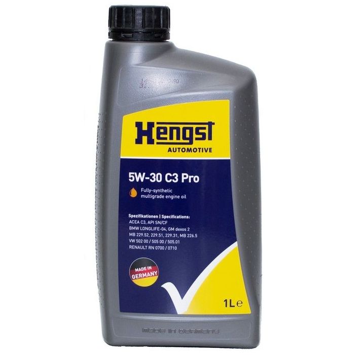 Моторное масло HENGST 5W-30 A5/B5 Pro, 1л Фото