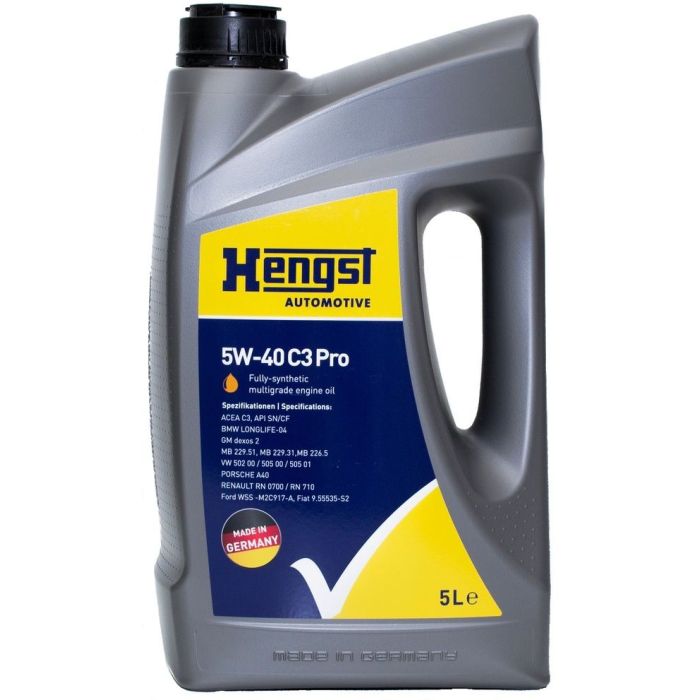 Моторное масло HENGST C3 Pro, 5л Фото