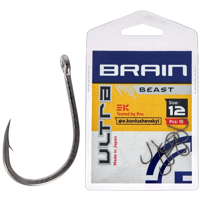 Крючок Brain Ultra Beast 12 (10шт/уп) Фото