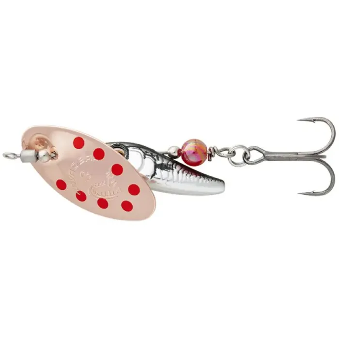 Блесна Savage Gear Sticklebait Spinner 3 9.1g Copper Red Фото