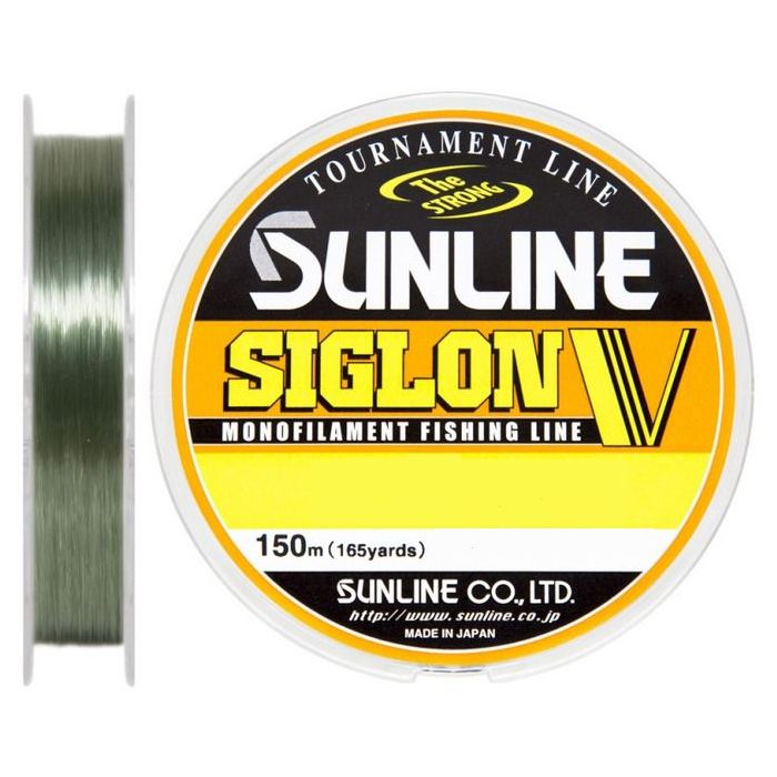 Леска Sunline Siglon V 150м #5/0.37мм 10кг Фото
