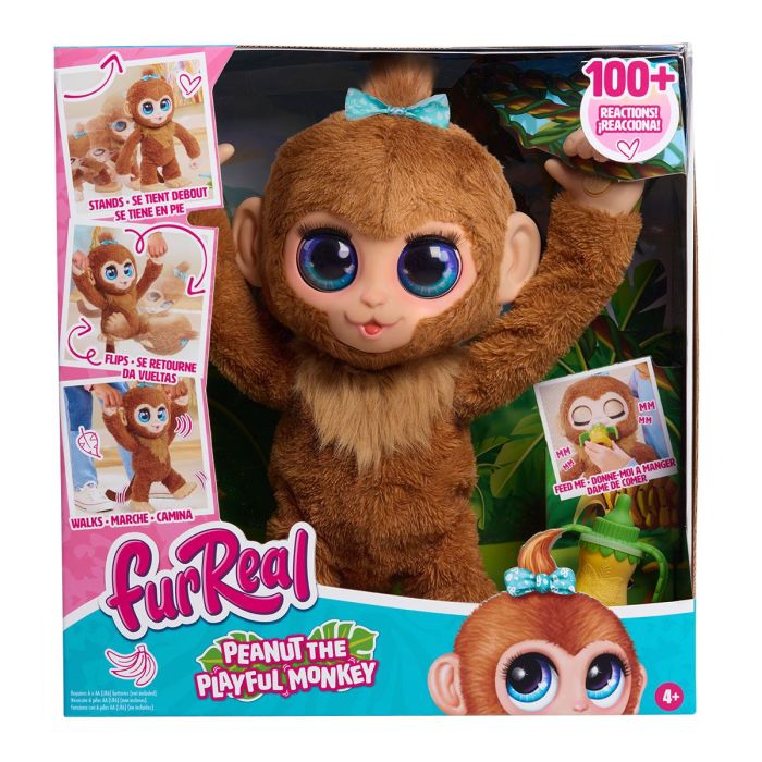 Интерактивная игрушка Furreal Грайлива мавпочка Арахіс Фото