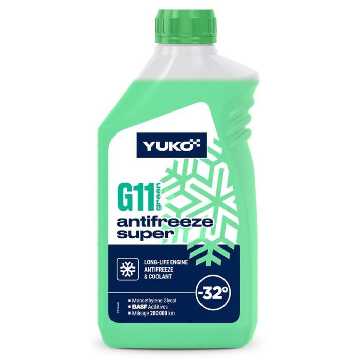 Антифриз Yuko -32 Super G11 зелен. 1л Фото