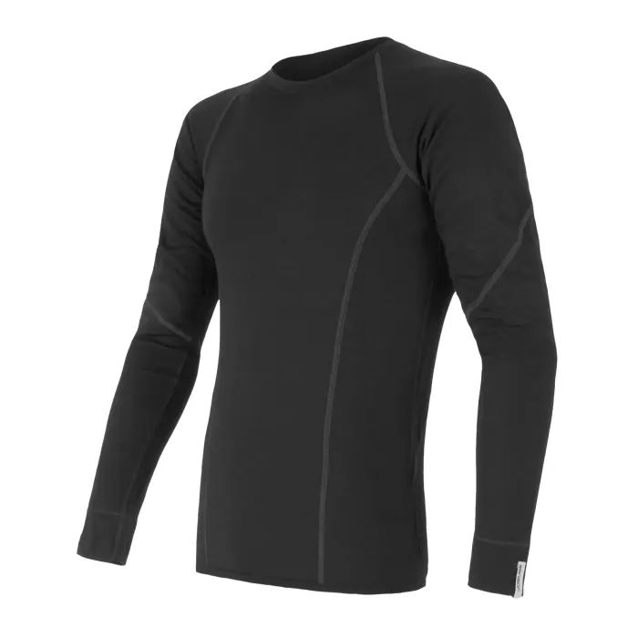 Термокофта Sensor Merino Active LS black 11109033 S Фото
