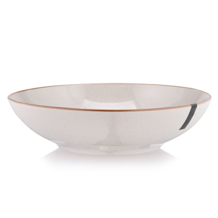 Тарелка Ardesto Apulia, 820мл, 20.8см, кераміка, сірий Фото