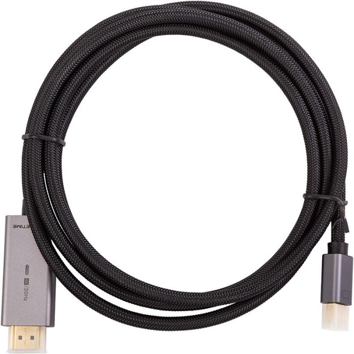 Кабель мультимедийный Cabletime miniDisplayPort M to HDMI M 1.0m Фото