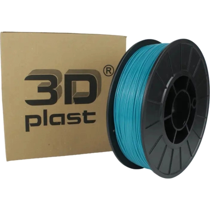 Пластикдля3D-принтера3DplastPETG1.75мм,0.85кг,turquoise(3DPTG17508TRQ)