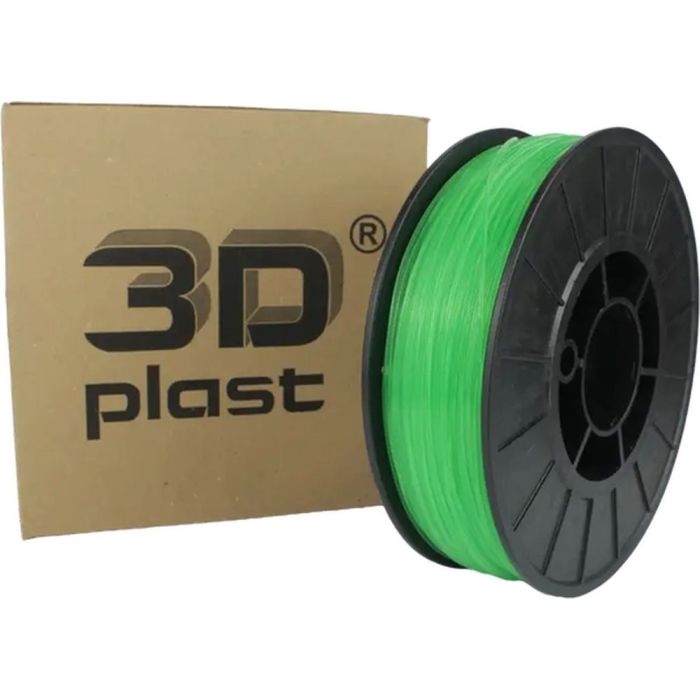 Пластик для 3D-принтера 3Dplast PETG 1.75мм, 3кг, transparent green Фото
