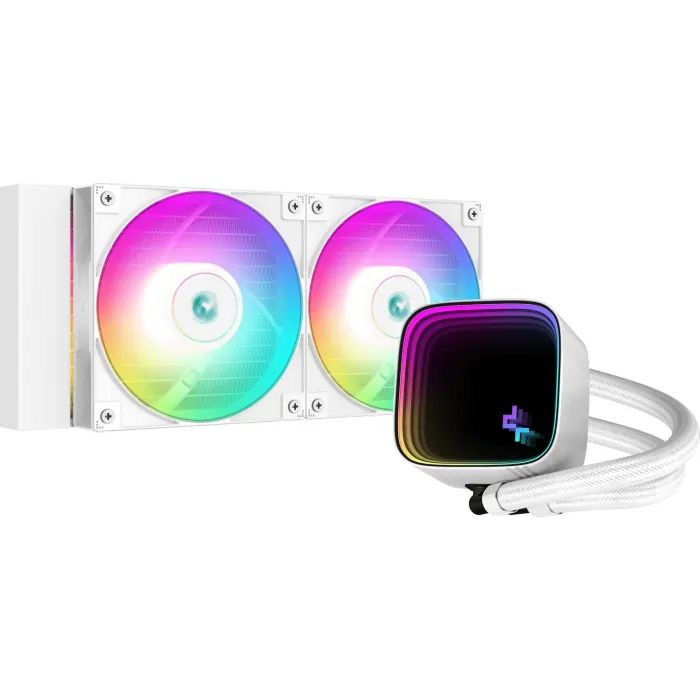 Система жидкостного охлаждения Deepcool LS520 SE White Фото