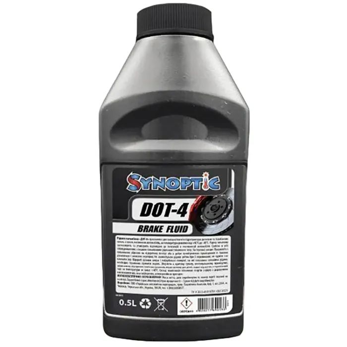 Тормозная жидкость Synoptic ДОТ-4 0,375 кг Фото