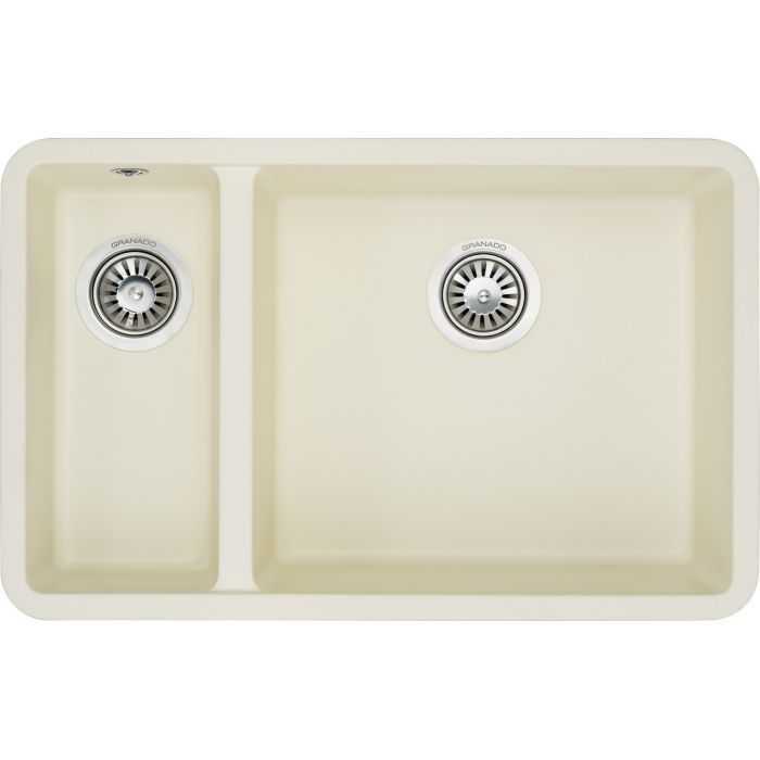 Мойка кухонная GRANADO Under top DOUBLE ivory Фото