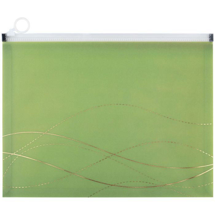 Папка на молнии Axent zip-lock А4 Waves-3 Фото