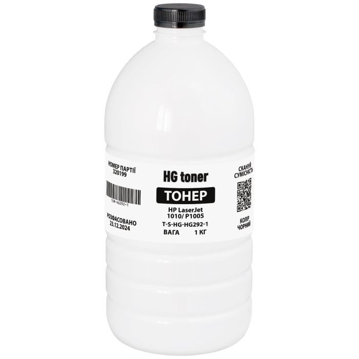 Тонер HG HP LJ 1010/P1005, 1 кг Фото