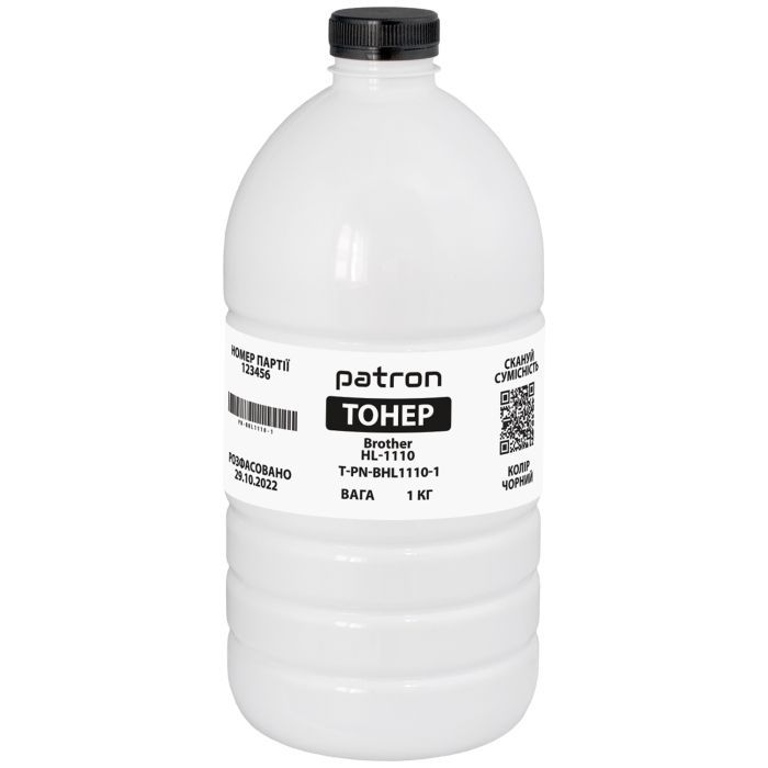 Тонер Patron Brother HL-1110, 1 кг Фото