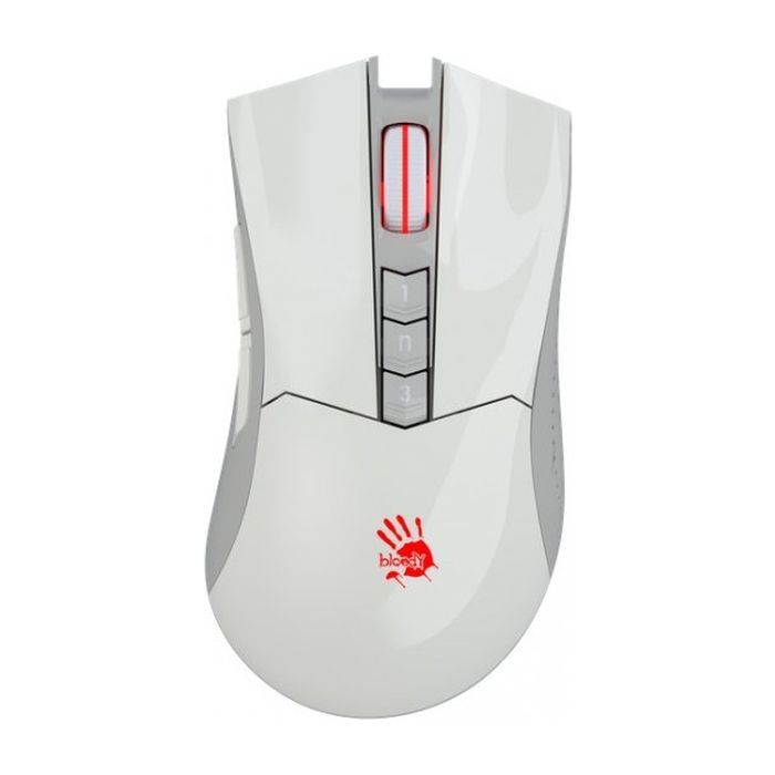 Мышка A4Tech Bloody R90 Plus Wireless Greyish White Фото