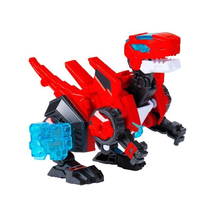 Трансформер Dinoster Динозавр - Красный Раптор-бот Фото