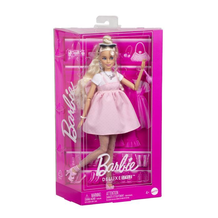 Кукла Barbie Deluxe style Barbiecore Модниця у сукні Baby doll Фото 3