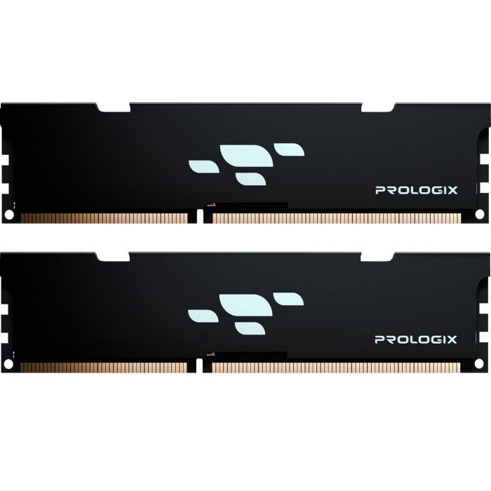 Модуль памяти для компьютера Prologix DDR5 32GB (2x16GB) 5600 MHz Black Фото