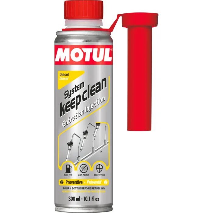 Автомобильный очиститель MOTUL System Keep Clean Diesel, 300мл Фото