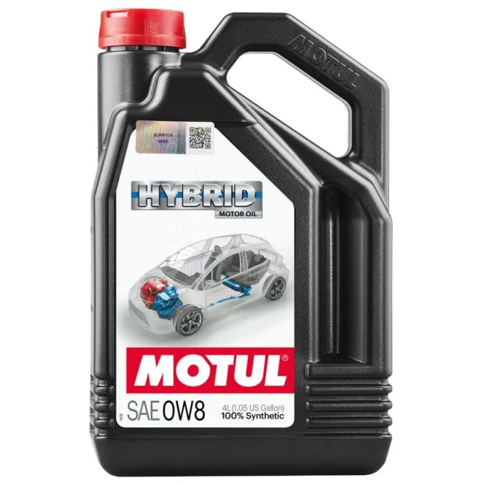 Моторное масло MOTUL Hybrid SAE SAE 0W8 4л Фото
