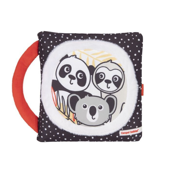 Развивающая игрушка Canpol книжечка розвиваюча BabiesBoo Панда Фото