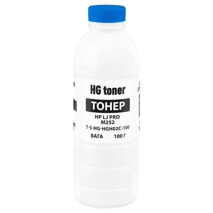 Тонер HG HP CLJ Pro M252 100г, cyan Фото