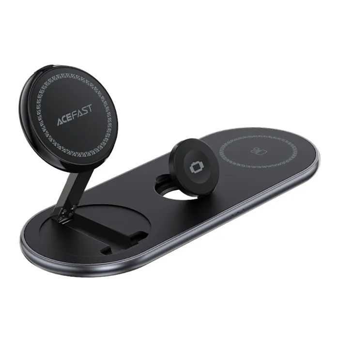 Зарядное устройство Acefast Wireless QI 3in1 15W E19 Qi2 Фото