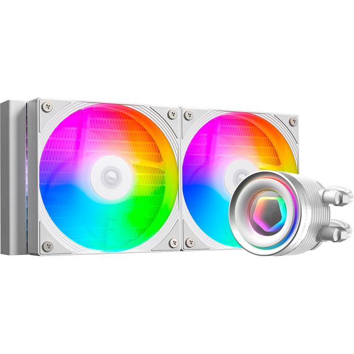 Система жидкостного охлаждения ID-Cooling FX240 INF White Фото