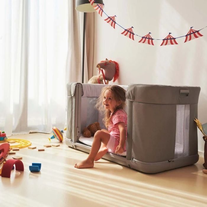 Кроватка Chicco Next2Me Forever 3 в 1 темно-сірий Фото 10
