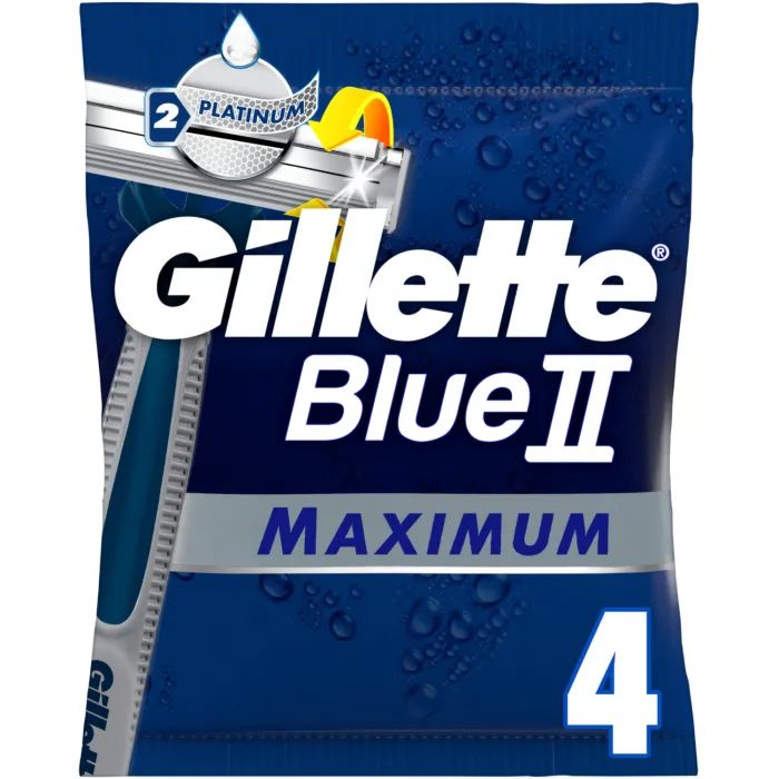 Бритва Gillette Blue 2 Maximum 4 шт. Фото