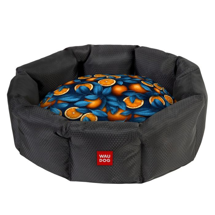 Лежак для животных WAUDOG Relax "Апельсины" M Фото