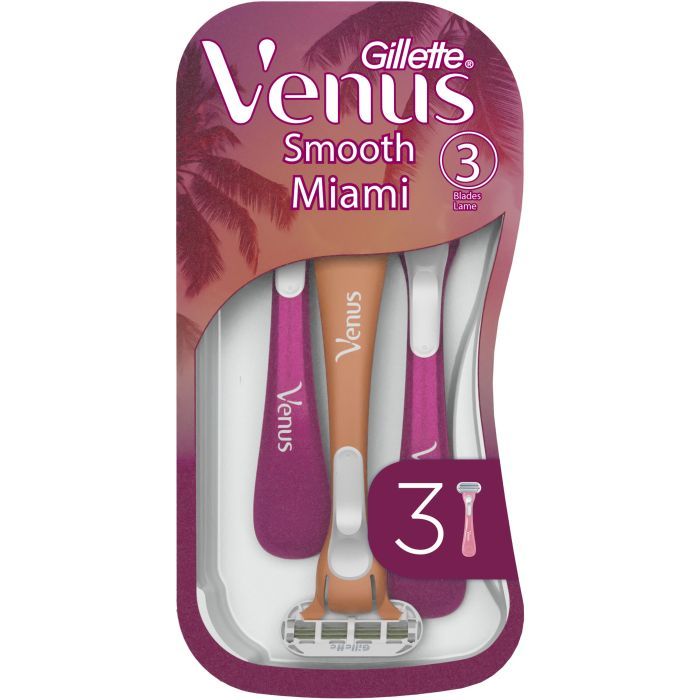 Бритва Gillette Venus Smooth Miami 3 шт. Фото
