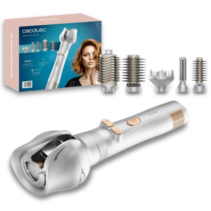 Фен-щетка Cecotec CeramicCare 6in1 Gyro Фото