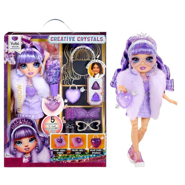 Кукла Rainbow High серии Creative Crystals - Виолетта Фото