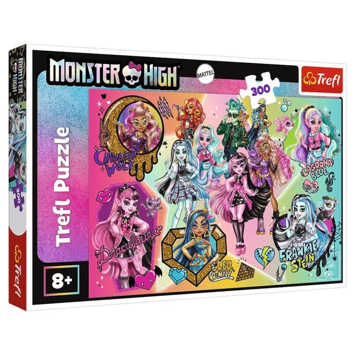 Пазл Trefl Monster High Зомбі на вершині! 300 елементів Фото