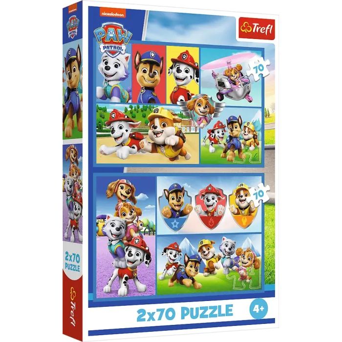 Пазл Trefl Paw Patrol Правила патруля 2x70 Фото