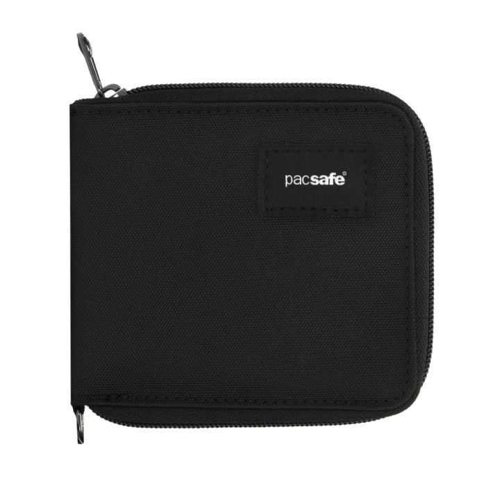 Кошелек Pacsafe RFIDsafe zip around wallet Чорний Фото