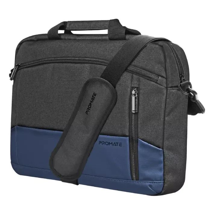Сумка для ноутбука Promate 15.6" Satchel-MB Blue Фото