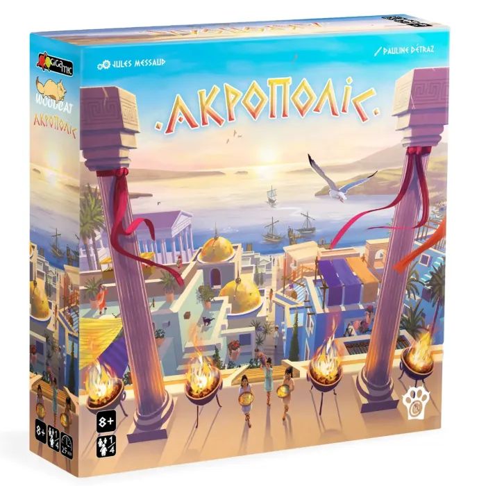 Настольная игра WoodCat Акрополис (Akropolis) (укр.) Фото