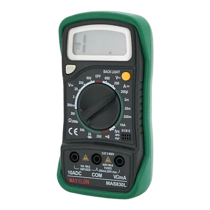 Цифровой мультиметр Mayilon MAS-830L, V, A, R Фото