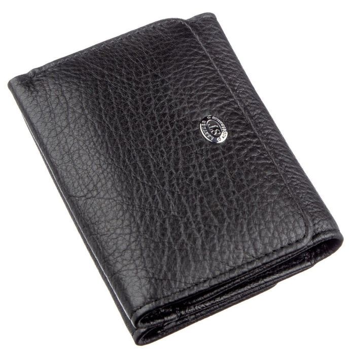 Кошелек ST Leather Из кожи Черный Фото
