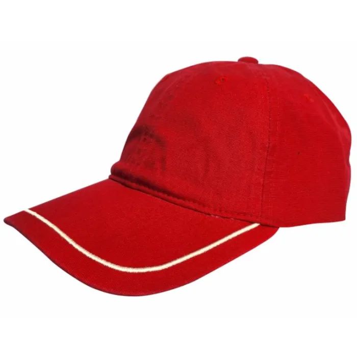 Кепка coFEE Plain canvas червоний Фото