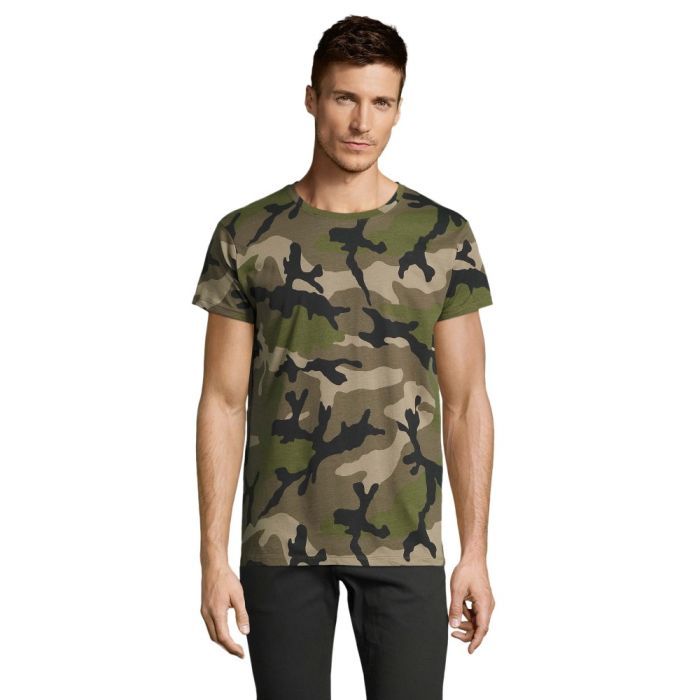 Футболка Sol's Camo men камо XXL Фото