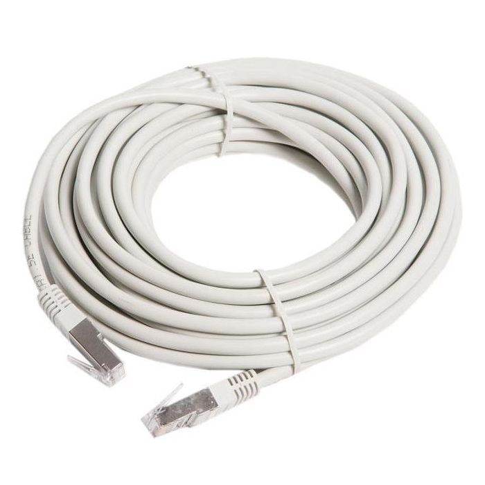 Патч-корд Kingda 10м, FTP, cat.5e, CU, 24AWG, gray Фото