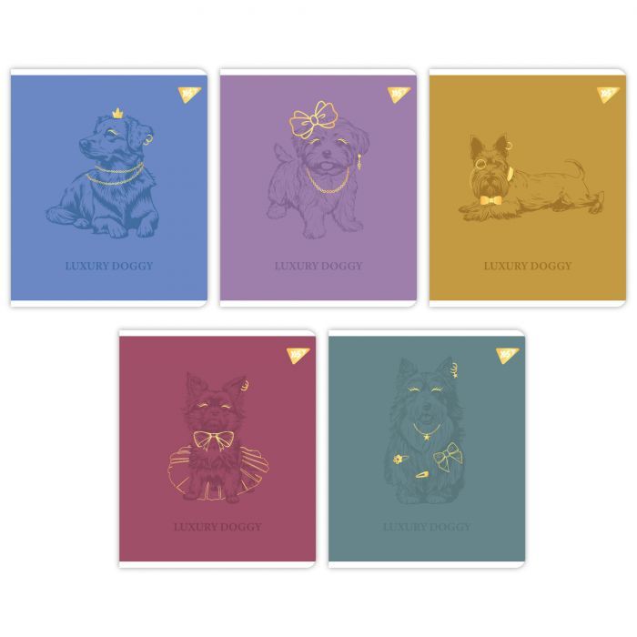 Тетрадь Yes Luxure doggy 48 листов линия Фото