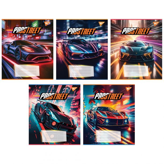 Тетрадь Yes Prostreet А5 48 аркушів лінія Фото