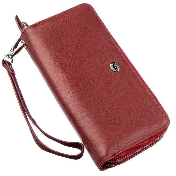 Кошелек ST Leather Красный Фото