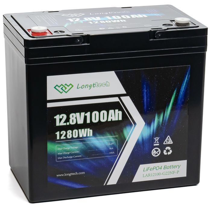 Батарея LiFePo4 Longttech 12.8V - 100Ah Фото