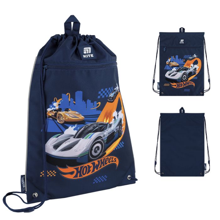 Сумка для обуви Kite 601M HW-3 Hot Wheels Фото